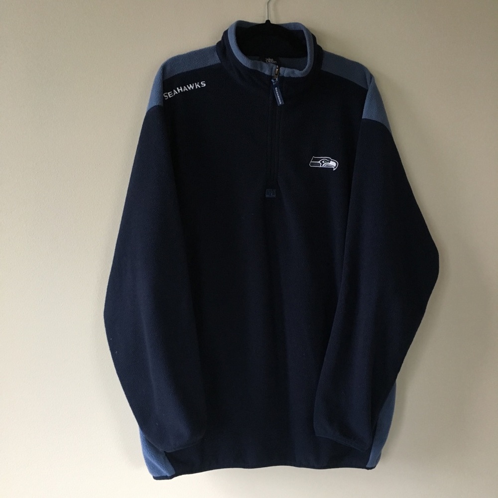 Seattle Seahawks Vintage NFL Fleece Sweater XL